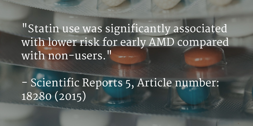 Do you have AMD and take statins?