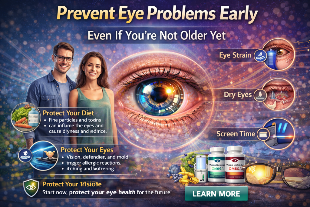 Prevent Eye Problems Early Even If You’re Not Older Yet
