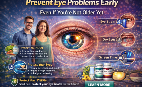 blog title image: Prevent Eye Problems Early Even If You’re Not Older Yet