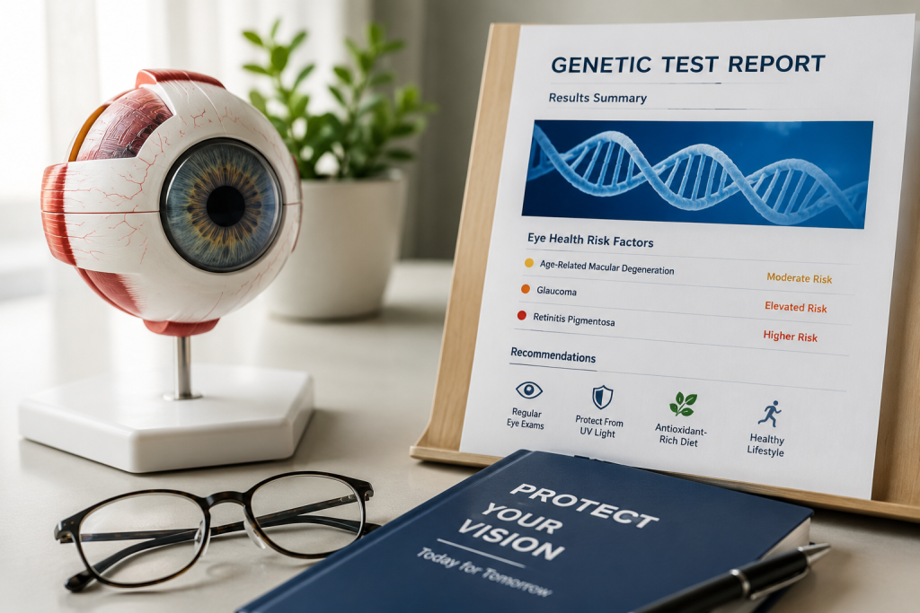 image of a Genetic Eye Disease Risk assessment