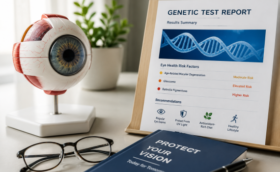 image of a Genetic Eye Disease Risk assessment