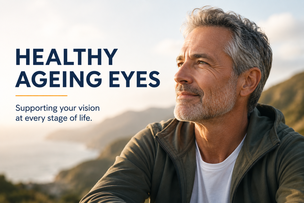healthy ageing eyes